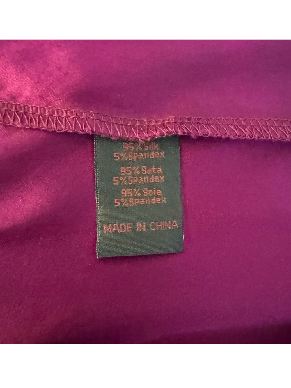 A Common Thread Silk Blend Pleated Dress Magenta Purple Size M - Picture 11 of 14